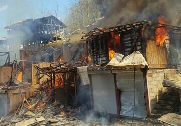 جزئیات بیشتر از آتش‌سوزی روستای گیلان