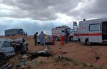 3 کشته در تصادف پژو - کامیون