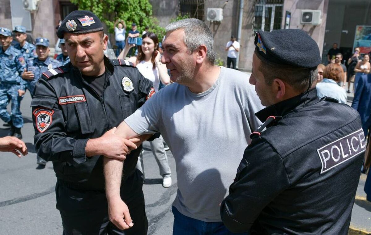 بازداشت 29 معترض به مرزبندی جدید ارمستان با جمهوری آذربایجان