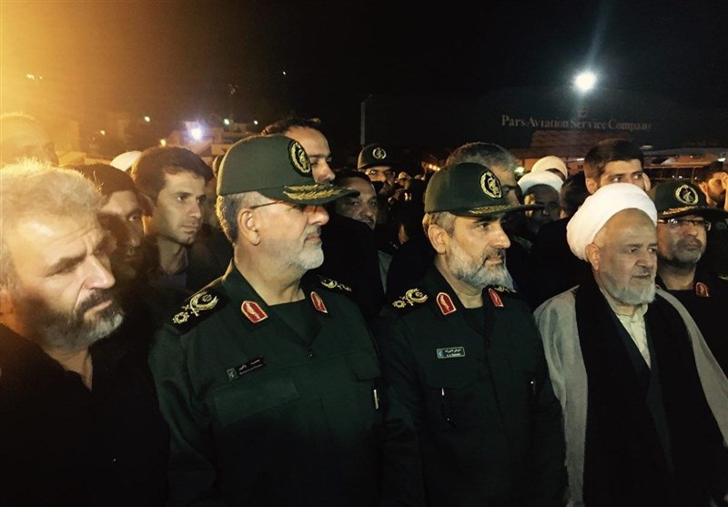 (تصویر) ورود پیکر شهید  حججی به تهران