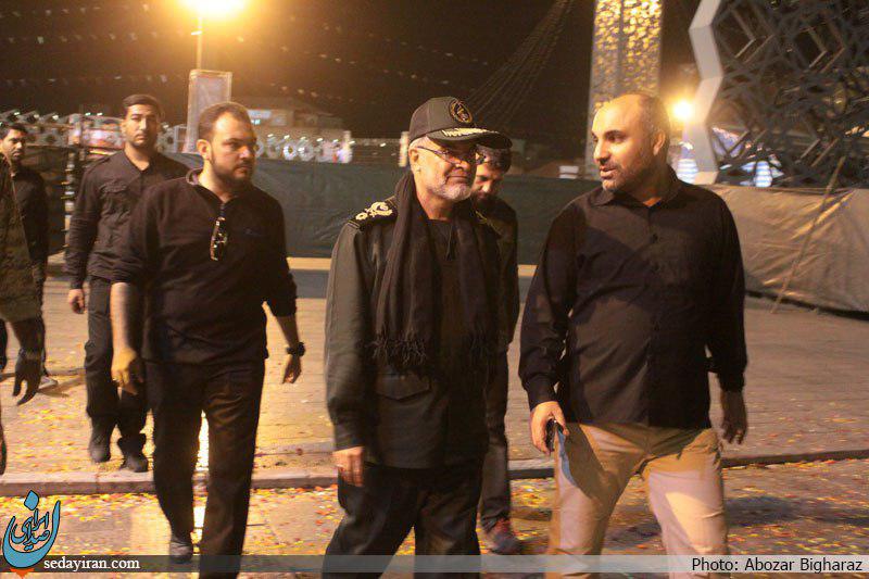 (تصاویر)-فضای آماده سازی تشییع پیکرشهیدمحسن حججی