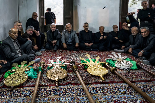 (تصاویر)-مراسم سنتی علم بندان درماسوله