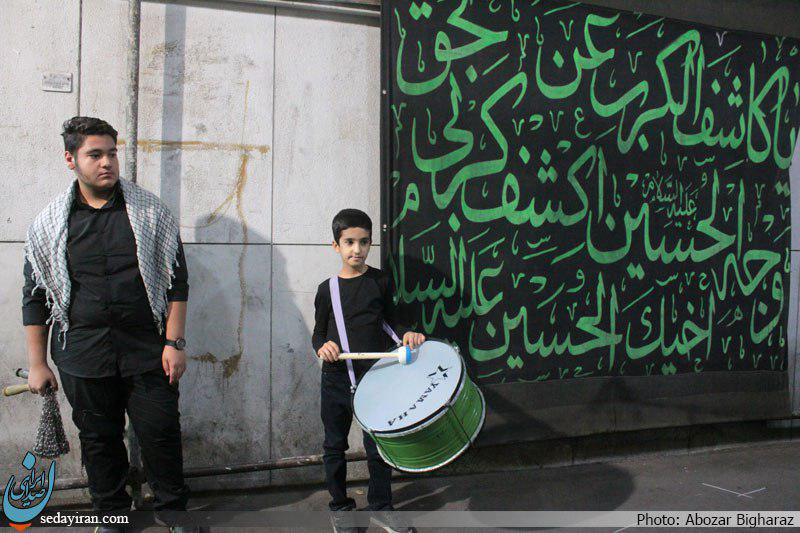 (تصاویر)-دسته های زنجیرزنی درخیابان گرگان