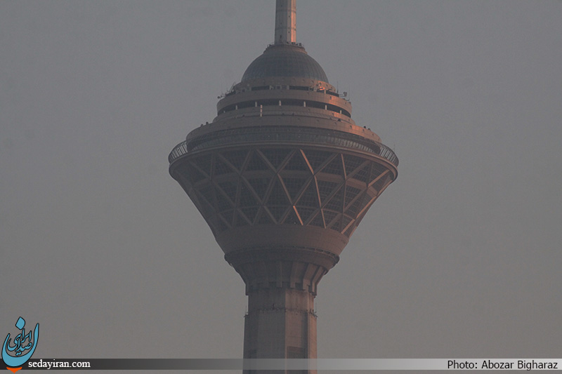 (تصاویر)-آلودگی هوای امروز پایتخت