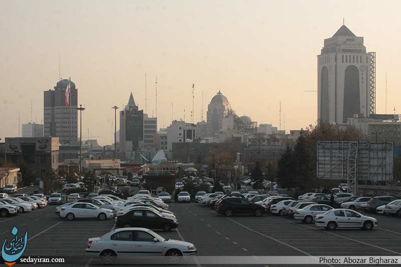 (تصاویر)-آلودگی هوای امروز پایتخت
