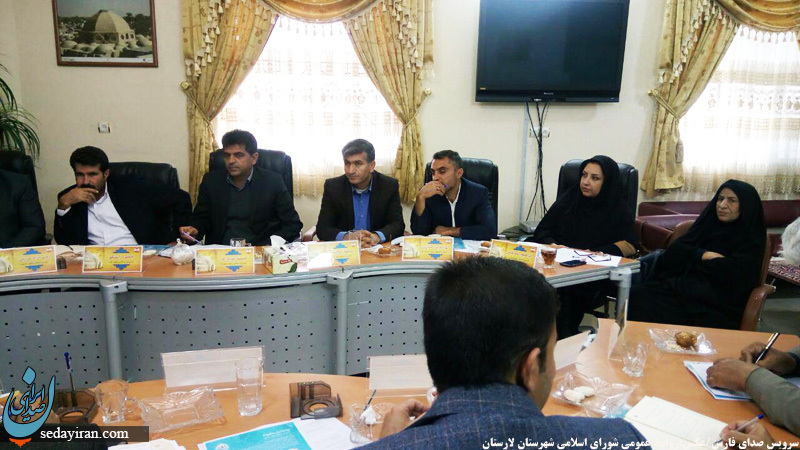 برگزاری نشست علنی شورای اسلامی شهرستان لارستان+ تصاویر