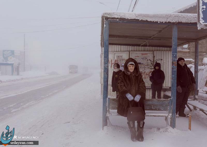 (تصاویر) سرمای منفی ۴۰ درجه در سرد ترین شهر جهان