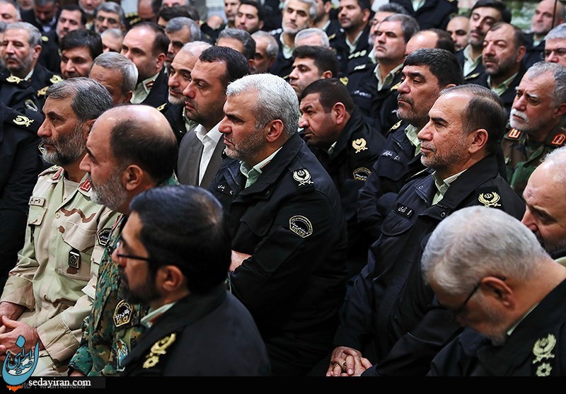 (تصاویر) دیدار فرماندهان نیروی انتظامی با مقام معظم رهبری