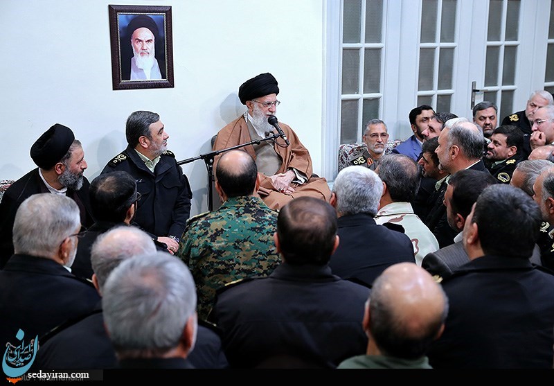 (تصاویر) دیدار فرماندهان نیروی انتظامی با مقام معظم رهبری
