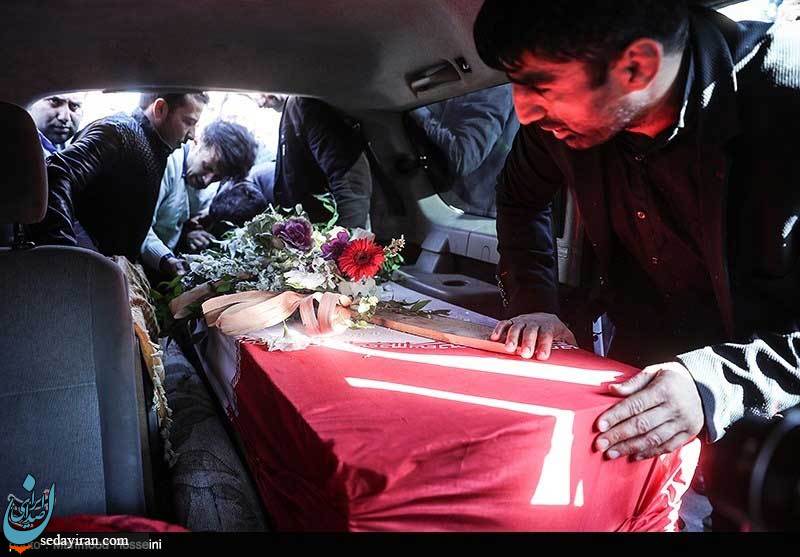 (تصاویر) تشییع شهدای حادثه سقوط بوئینگ ۷۰۷