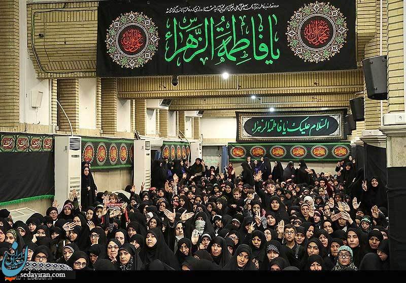 (تصاویر) دومین شب عزاداری فاطمیه در حسینیه امام خمینی (ره)