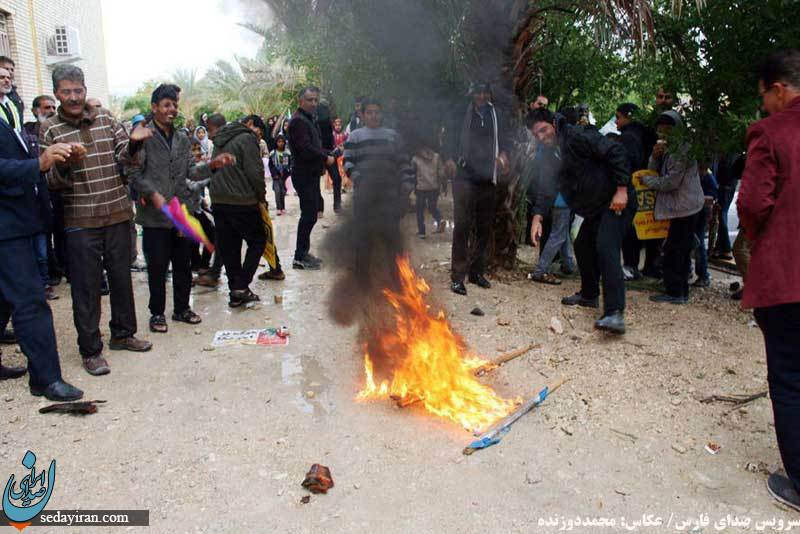 (تصاویر) راهپیمایی چهلمین سالگرد پیروزی انقلاب اسلامی در عماد شهر