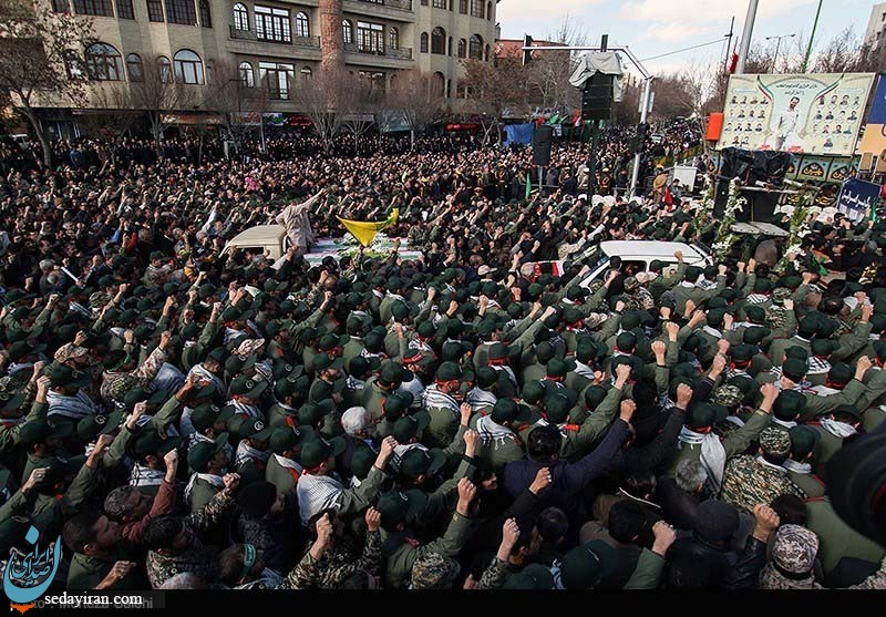 (تصاویر) تشییع پیکر شهدای حادثه تروریستی زاهدان در اصفهان