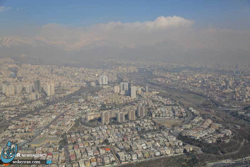 (تصاویر) هوای ناسالم تهران
