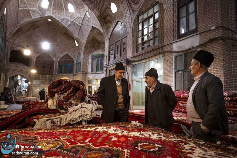 (تصاویر) بازار فرش تبریز‎