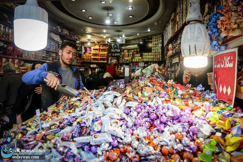 (تصاویر) خرید نوروزی در بازار بزرگ تهران