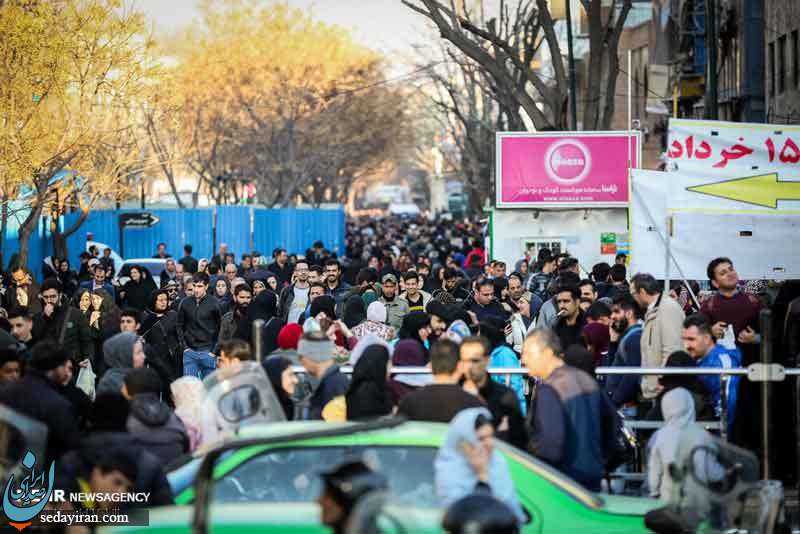 (تصاویر) خرید نوروزی در بازار بزرگ تهران