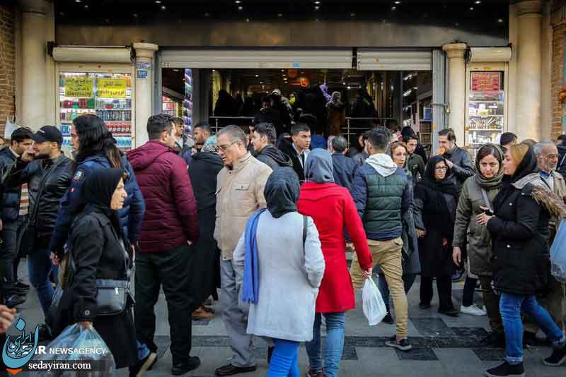(تصاویر) خرید نوروزی در بازار بزرگ تهران