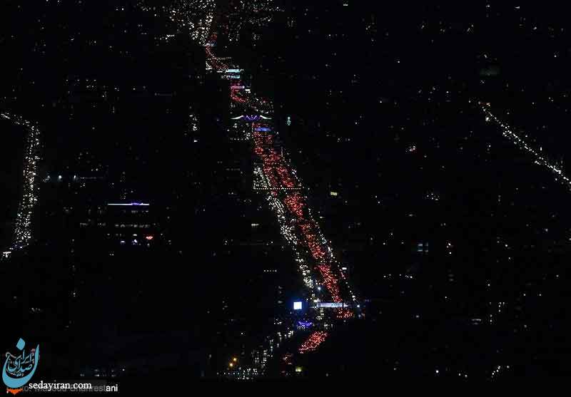 (تصاویر) ترافیک روزهای پایانی سال