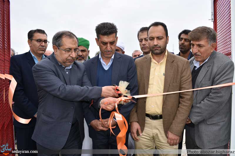 (تصاویر) آئین افتتاح سه پروژه ورزشی در شهرستان لارستان