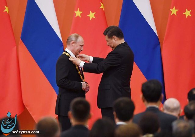 رئیس جمهور چین مدال دوستی کشورش را به پوتین اهدا کرد