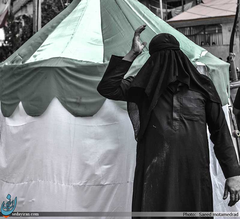 (تصاویر) آیین عزاداری سنتی  در قزوین