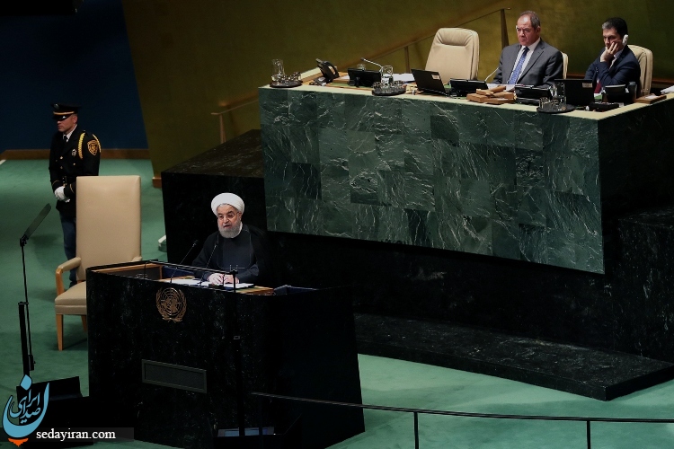 (تصاویر) سخنرانی رئیس جمهور در مجمع عمومی سازمان ملل
