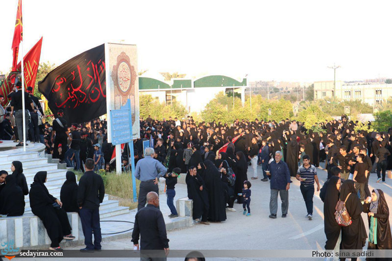 (تصاویر) پیاده روی اربعین حسینی در شهرستان لارستان