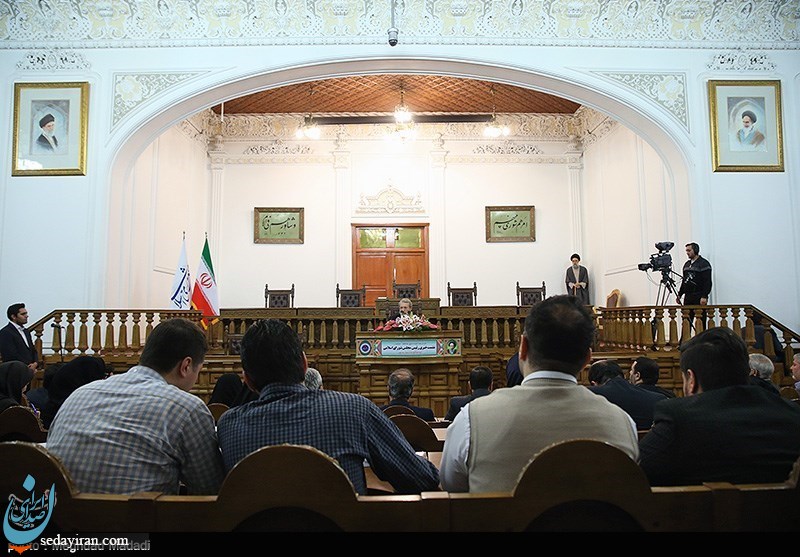 نشست خبری علی لاریجانی رئیس مجلس