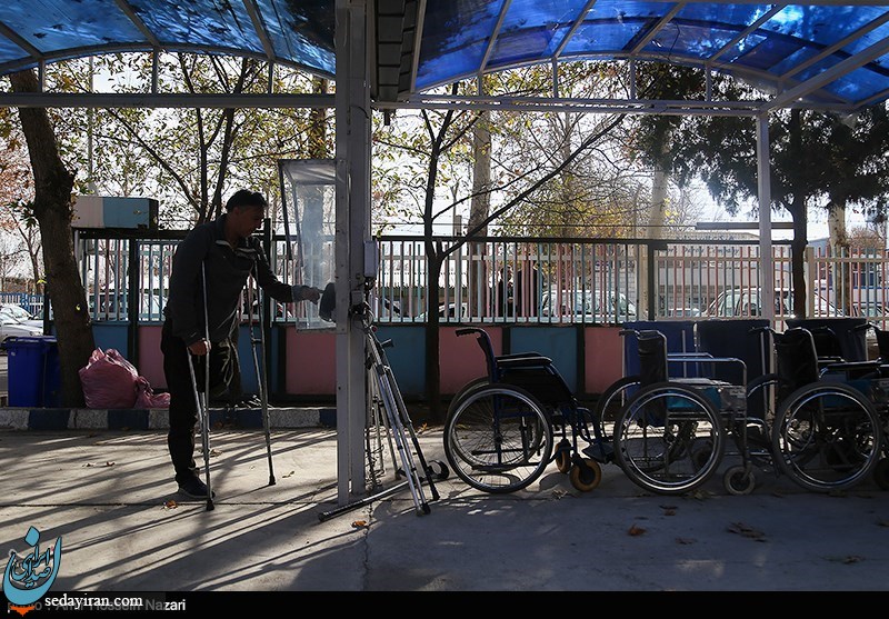 (تصاویر) کارگران معلول کارخانه فیروز