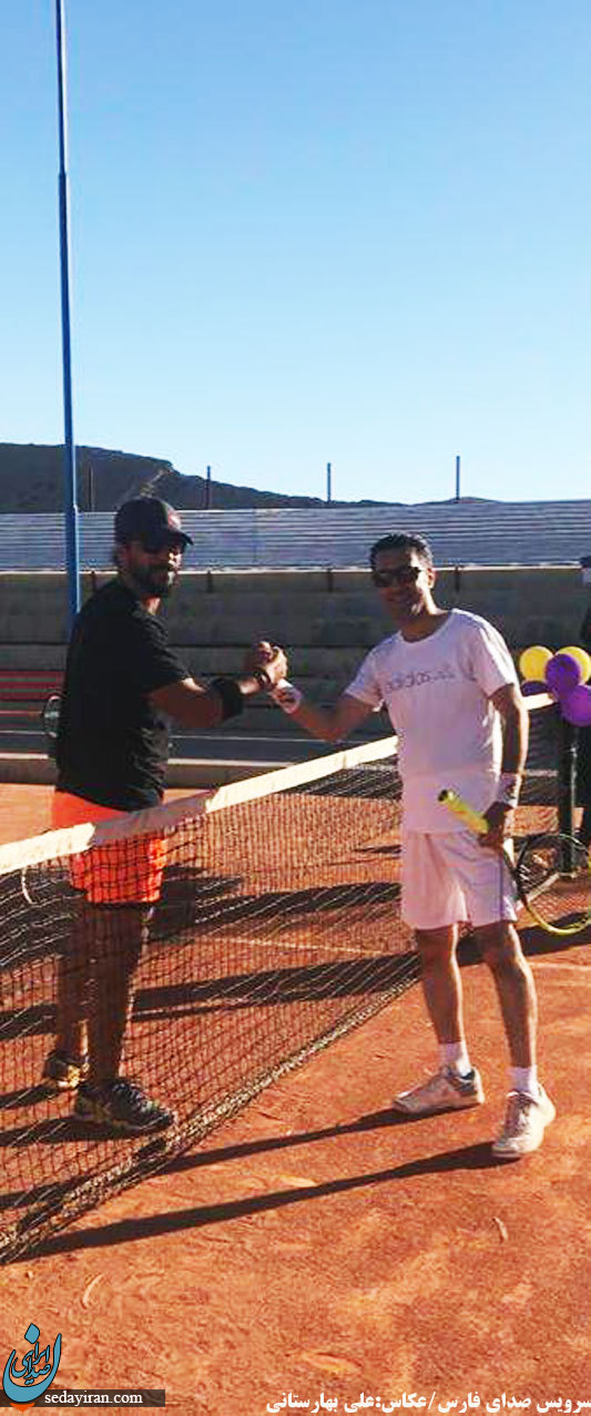 (تصاویر) دومین دوره مسابقات تنیس آدینه آقایان در لارستان