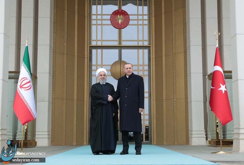 (تصاویر) استقبال رسمی اردوغان از روحانی
