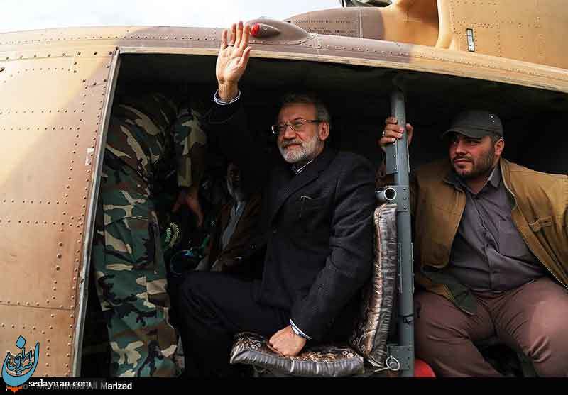 (تصاویر) بازدید رئیس مجلس شورای اسلامی از مناطق سیل زده لرستان