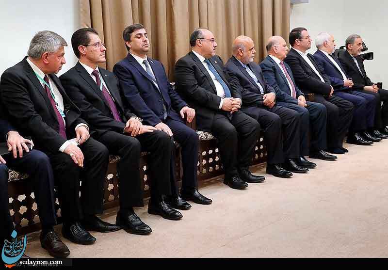 (تصاویر) دیدار نخست وزیر عراق با مقام معظم رهبری