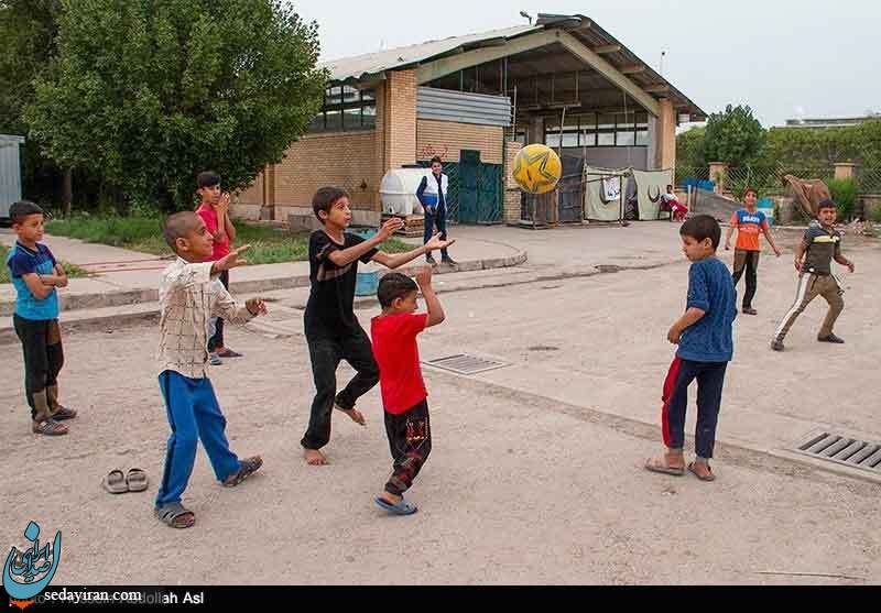 (تصاویر) اسکان سیل زدگان خوزستان در اردوگاه فارابی
