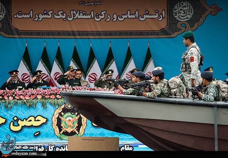 (تصاویر) مراسم رژه روز ارتش در تهران
