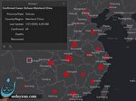 نقشه سرعت انتشار شیوع ویروس کرونا در جهان/فاصله مرزی ویروس کرونا با ایران