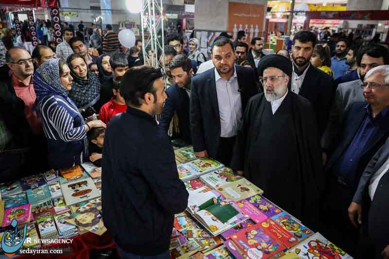 (تصاویر) بازدید رئیس قوه قضائیه از نمایشگاه کتاب تهران