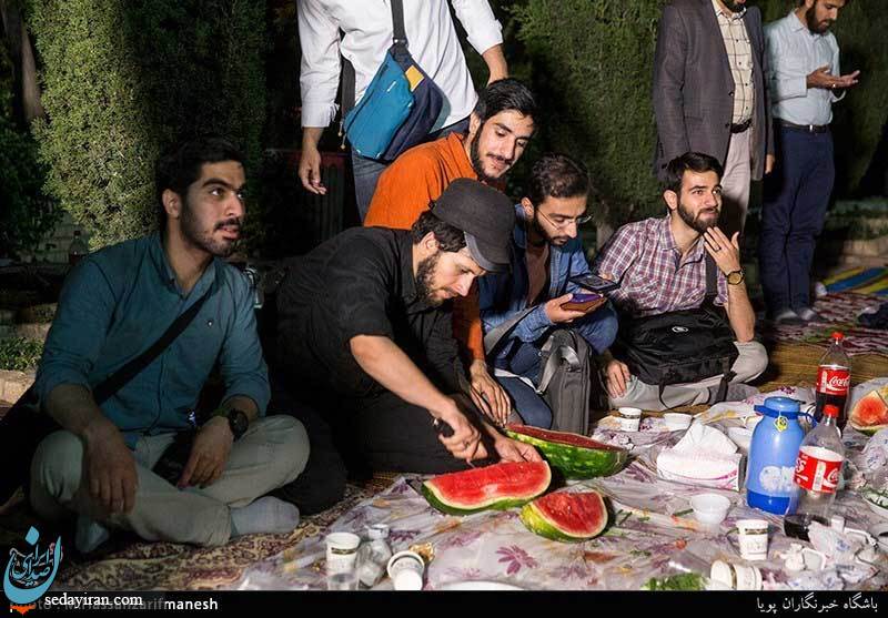 (تصاویر) افطاری عکاسان
