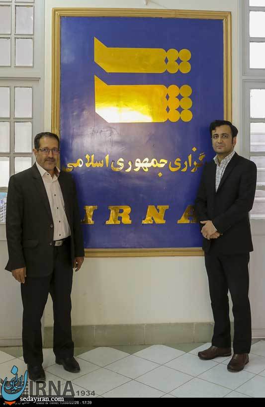 (تصاویر) بازدید فرماندار ویژه لارستان از خبرگزاری ایرنا استان فارس