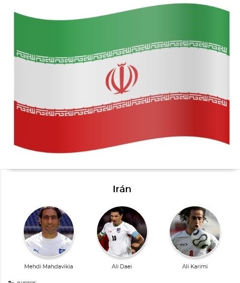 (تصویر) 3 بازیکن برتر تاریخ ایران