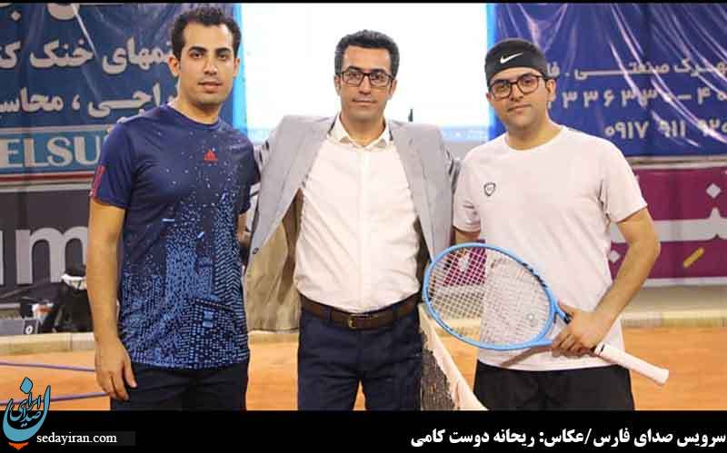 (تصاویر) فینال و آئین اختتامیه مسابقات تنیس جام رمضان_شهرستان لارستان