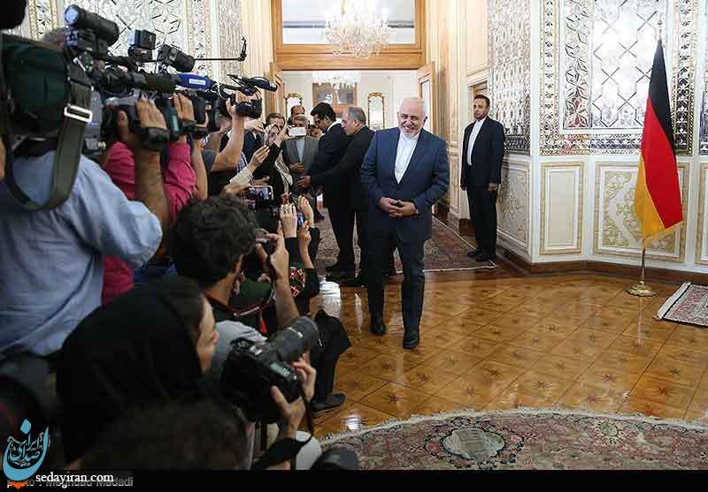 (تصاویر) دیدار وزرای امور خارجه ایران و آلمان