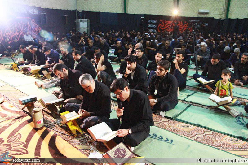 (تصاویر) مراسم احیای شب قدر در شهرستان لارستان