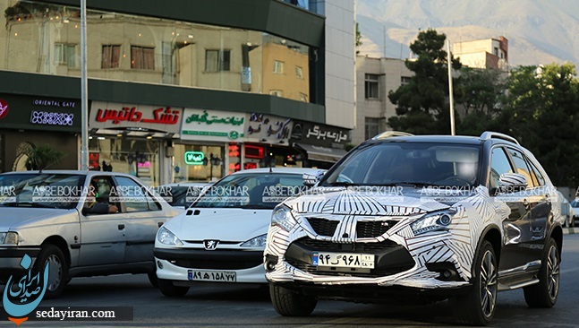 تست فنی شاسی بلند ایرانی در خیابان