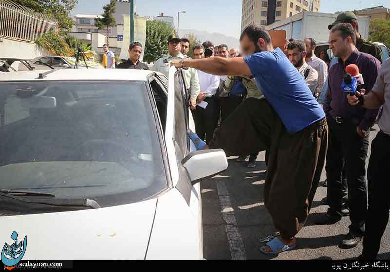 (تصاویر) انهدام و دستگیری باند سارقین خودرو شمال پایتخت