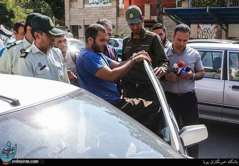 (تصاویر) انهدام و دستگیری باند سارقین خودرو شمال پایتخت