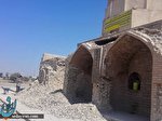 تخریب دیوار آرامگاه یعقوب لیث صفاری توسط پیمانکار