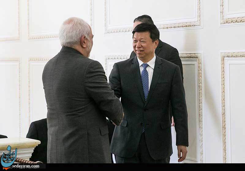 (تصاویر) دیدار وزیر امور بین‌الملل حزب کمونیست چین با ظریف
