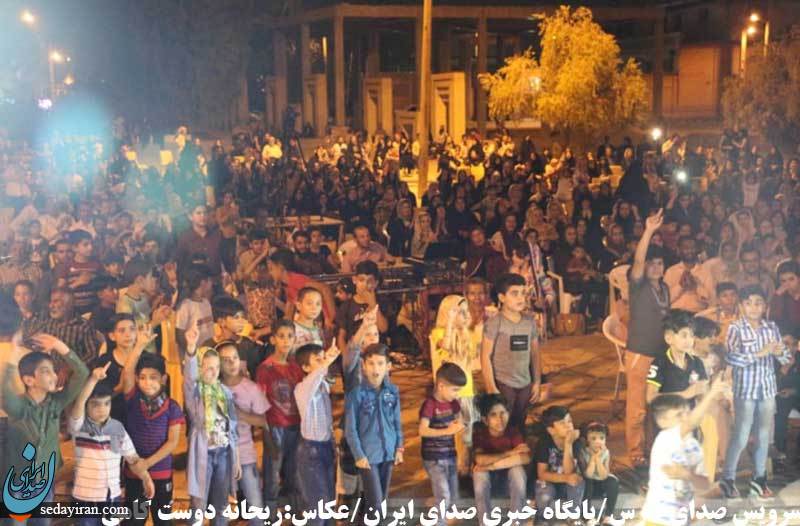 (تصاویر) جشن بزرگ عید غدیر خم در بوستان کوثر لارستان